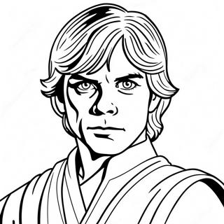 Luke Skywalker Coloring Page 58292-46946