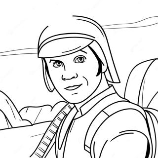 Adventurous Luke Coloring Page 58293-46942