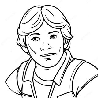 Adventurous Luke Coloring Page 58293-46944