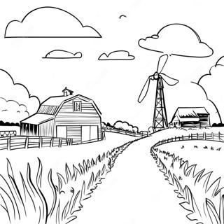 Farm For Adults Coloring Pages