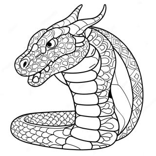 Snake Dragon Coloring Page 58322-46967