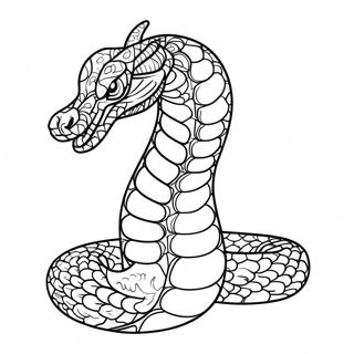 Snake Dragon Coloring Page 58322-46968