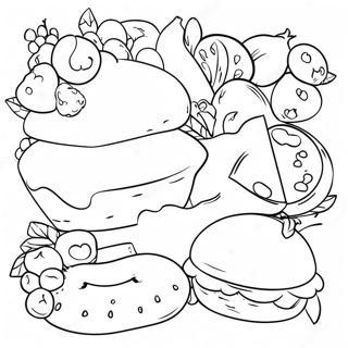 French Food Coloring Page 58362-46999