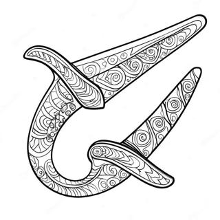 Boomerang Coloring Pages