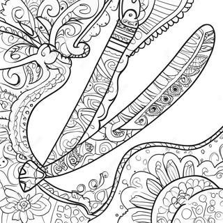 Boomerang Coloring Page 58382-47016