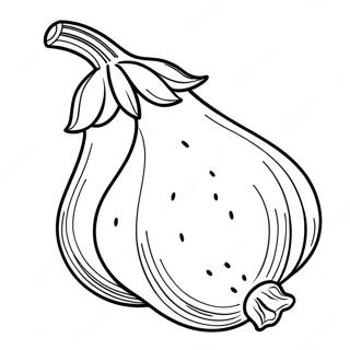 Eggplant Coloring Page 58432-47051