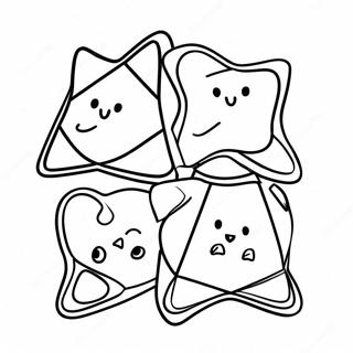 Hamantaschen Coloring Page 58442-47059