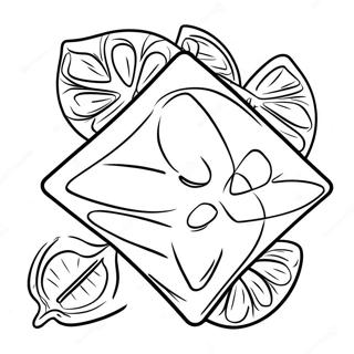 Hamantaschen Coloring Page 58442-47060