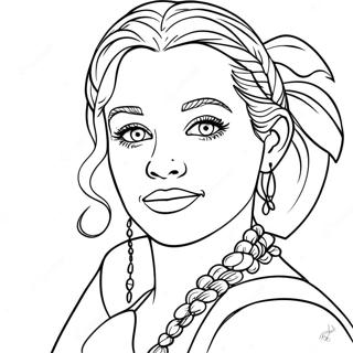 Sarah Renae Clark Coloring Pages