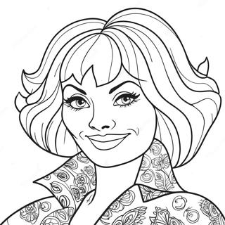 Cruella Deville Coloring Page 58482-47086