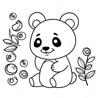 Combo Panda Coloring Page 58512-47114