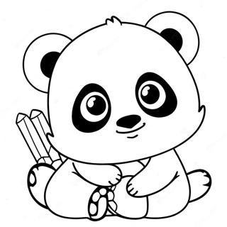 Combo Panda Coloring Page 58512-47116