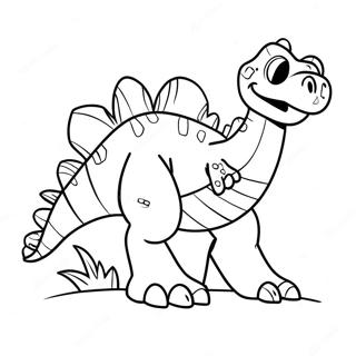 Dinoco Dinosaur Coloring Page 58533-47134