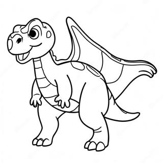 Dinoco Dinosaur Coloring Page 58533-47135