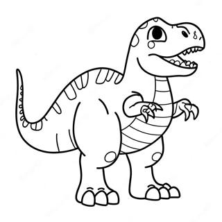 Dinoco Dinosaur Coloring Page 58533-47136