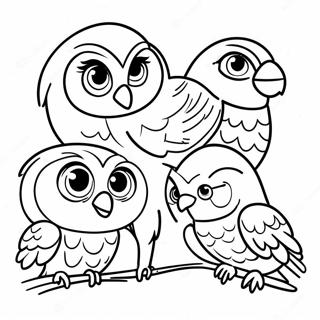 Birds Of Prey Coloring Pages