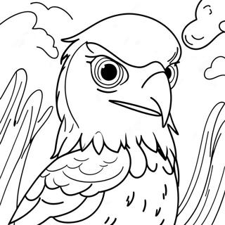 Birds Of Prey Coloring Page 58562-47151