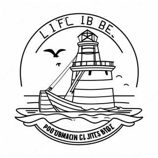 Pogue Life Outer Banks Logo Coloring Page 58572-47166