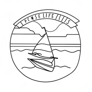 Pogue Life Outer Banks Logo Coloring Page 58572-47168