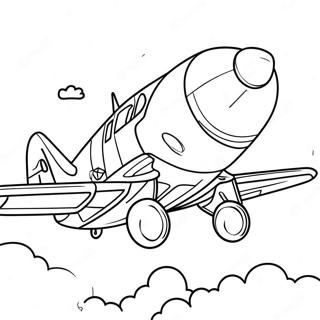 Planes Coloring Page 58582-47176