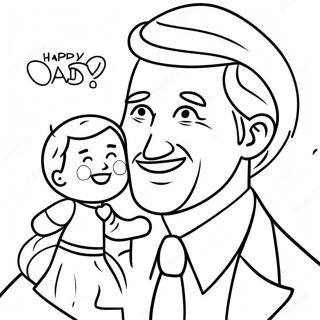 Happy Fathers Day Coloring Pages