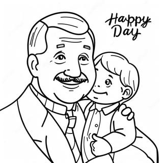 Happy Father S Day Coloring Page 58592-47188