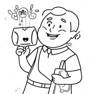 Happy Fathers Day Coloring Pages