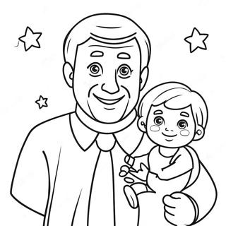 Funny Father S Day Coloring Page 58593-47180