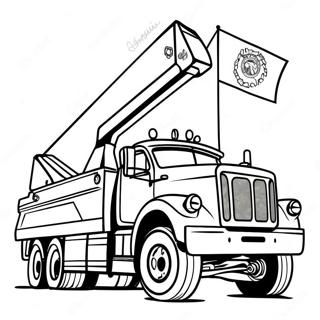 Rotator Tow Truck Coloring Page 58602-47182