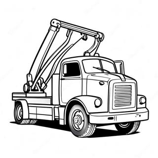 Rotator Tow Truck Coloring Page 58602-47183