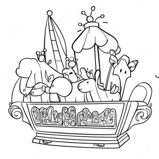 Parade Coloring Pages