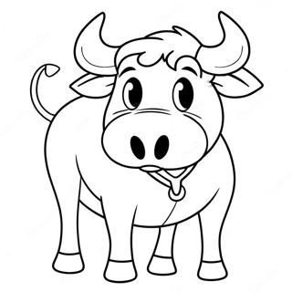 Benny The Bull Coloring Pages