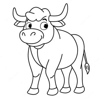 Benny The Bull Coloring Page 58622-47202