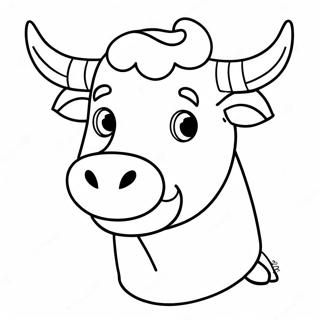 Benny The Bull Coloring Page 58622-47204