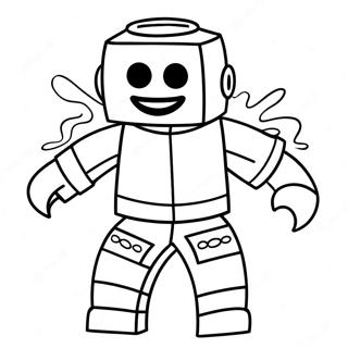 Roblox Noob Coloring Page 58632-47210