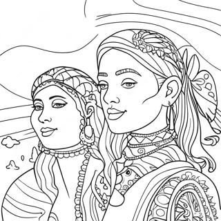 Diversity Coloring Page 5871-4852