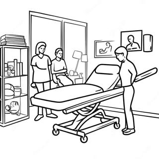 Physical Therapy Coloring Pages