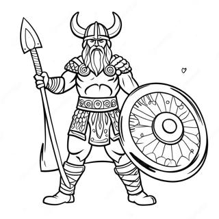 Viking For Adults Coloring Pages