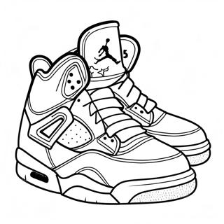 Jordans Coloring Pages