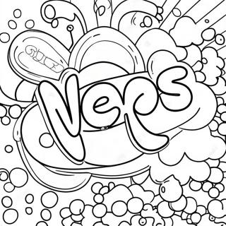 Nerds Candy Logo Coloring Page 58812-47346