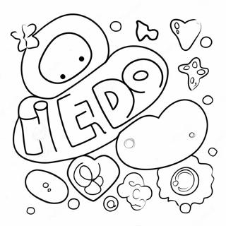 Nerds Candy Logo Coloring Page 58812-47348