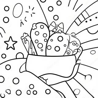 Colorful Nerds Candy Box Coloring Page 58813-47351