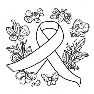 Red Ribbon Week Awareness Coloring Page 5881-4858