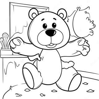 Bear In The Big Blue House Coloring Page 58832-47366