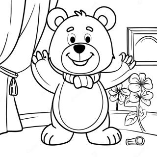 Bear In The Big Blue House Coloring Page 58832-47367