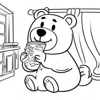 Bear In The Big Blue House Coloring Page 58832-47368