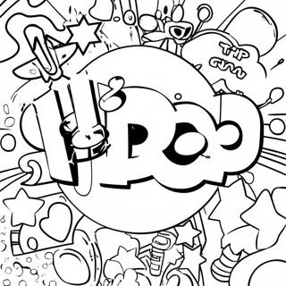 Kidz Bop Coloring Pages