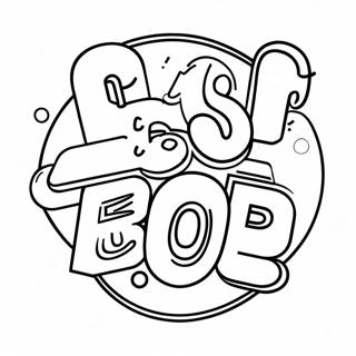 Kidz Bop Logo Coloring Page 58892-47412