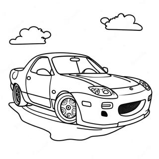 Mazda Coloring Pages