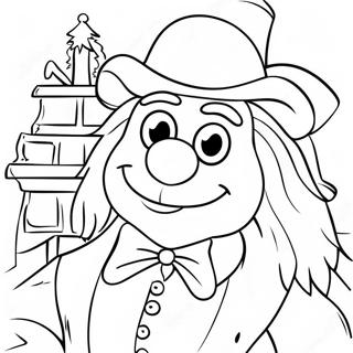 Muppets Christmas Carol Coloring Pages